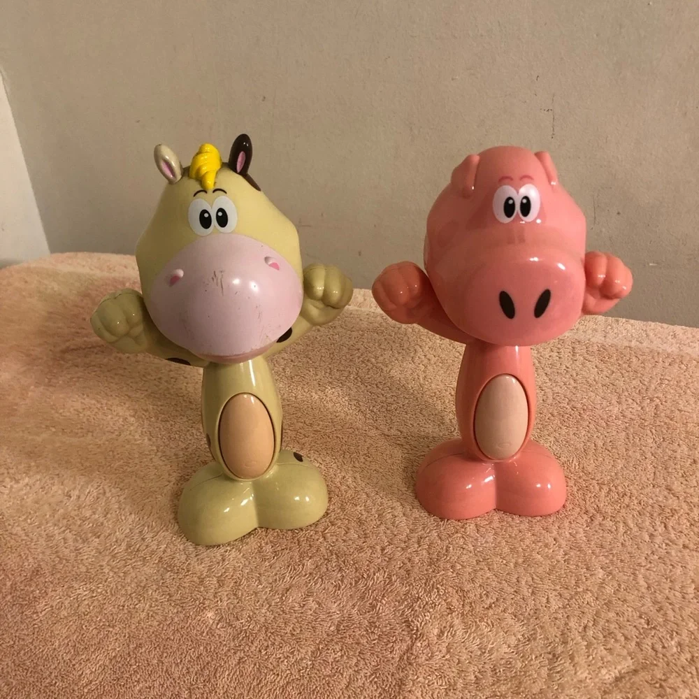 2008 Imperial Little Tikes Talking & Counting Cow and Pig Both Work